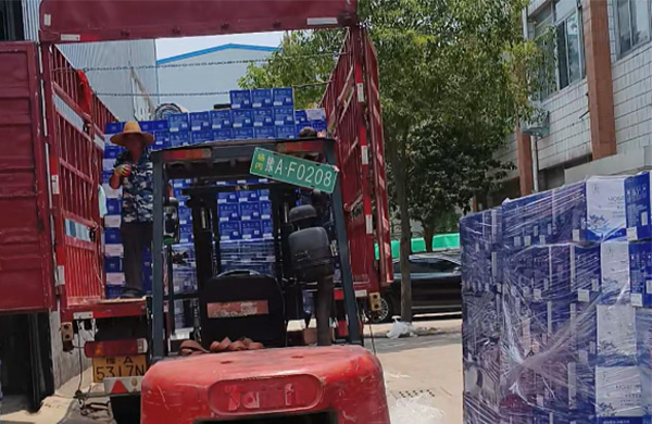 浙江客户定制款湿厕纸整装发车