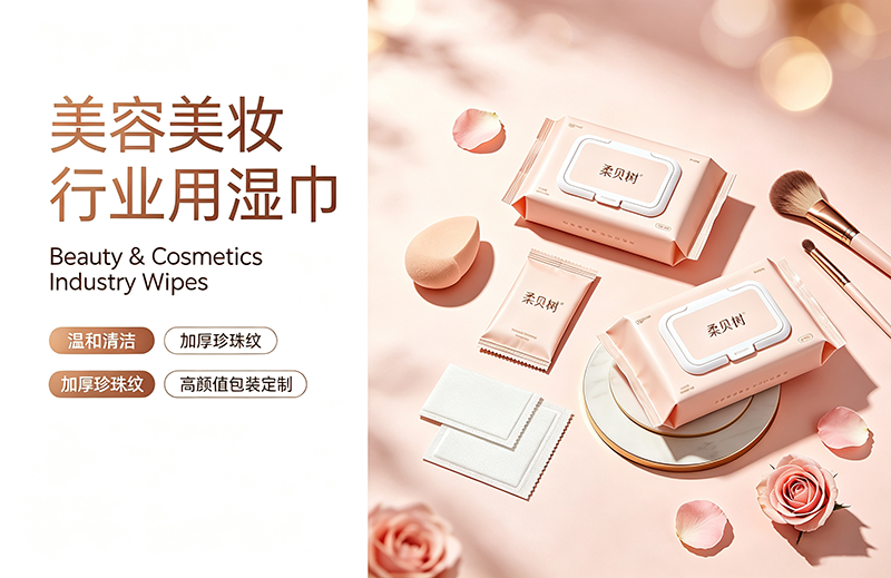 美妆行业专用湿巾｜卸妆、洁面、化妆清洁湿巾 OEM 定制，美妆品牌配套优选