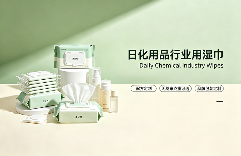 日化行业专用湿巾，一站式 OEM 代工，适配多品类日化配套需求